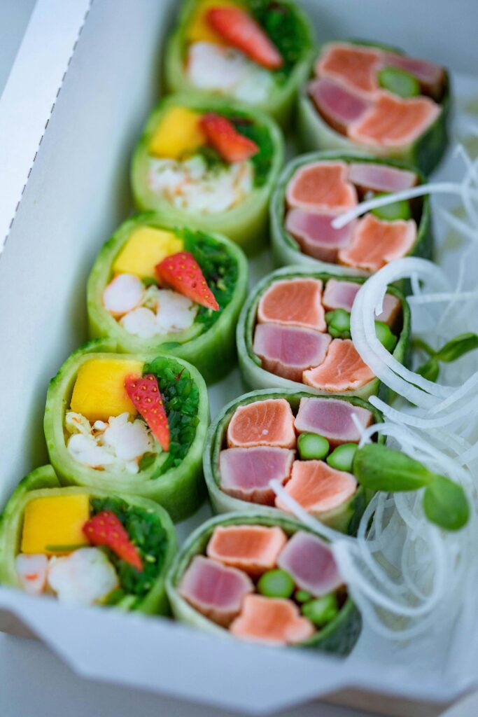 vegan sushi