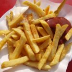 French Fries served with red sauce