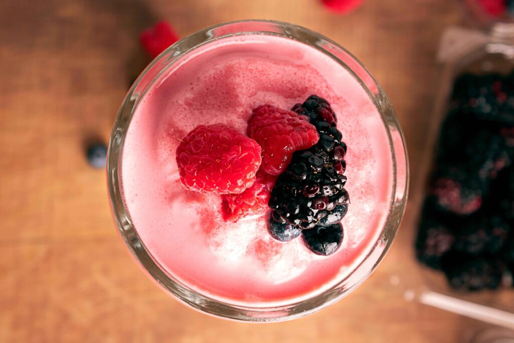 Berry Smoothie in a glass