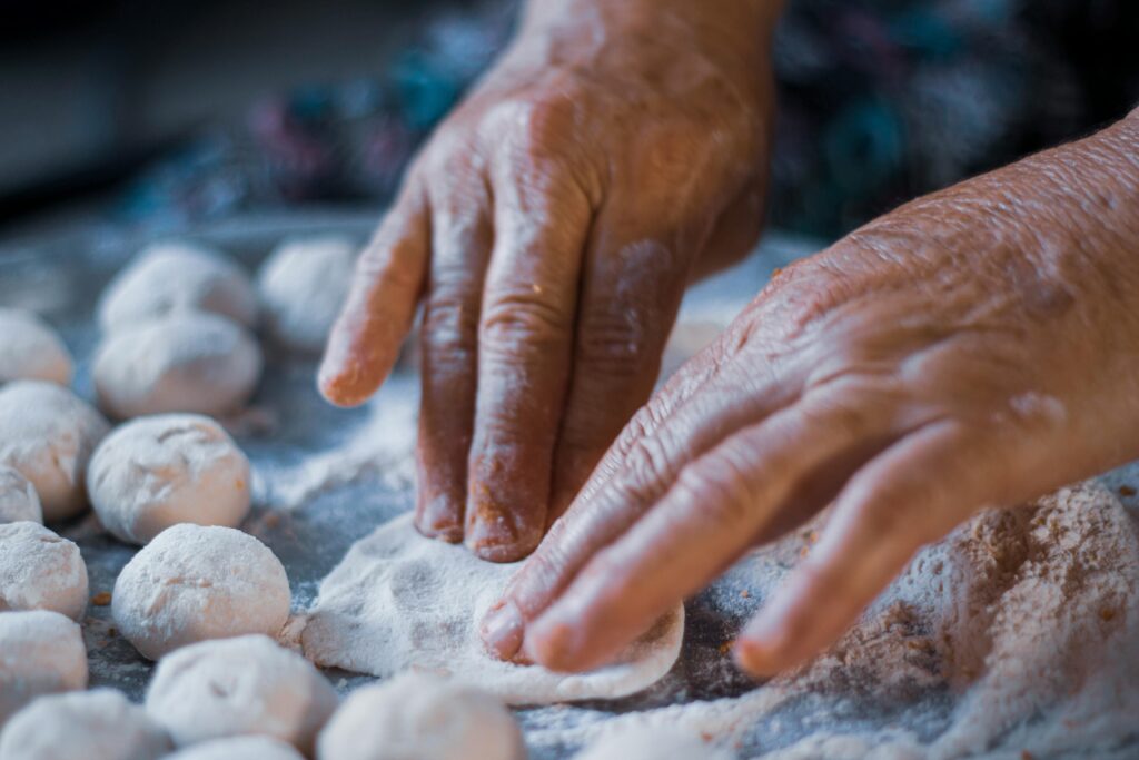 Stuffed Bread-Free Balls