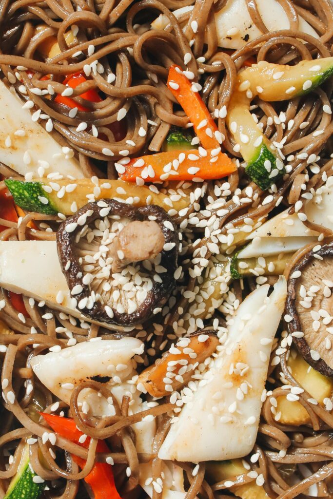 Sesame Soba Noodles