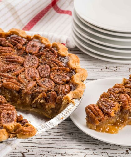 close up picture of Pecan Pie