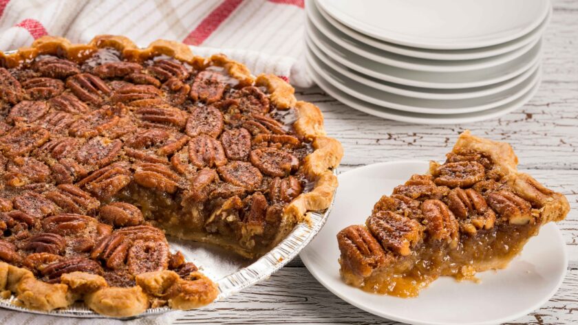 close up picture of Pecan Pie