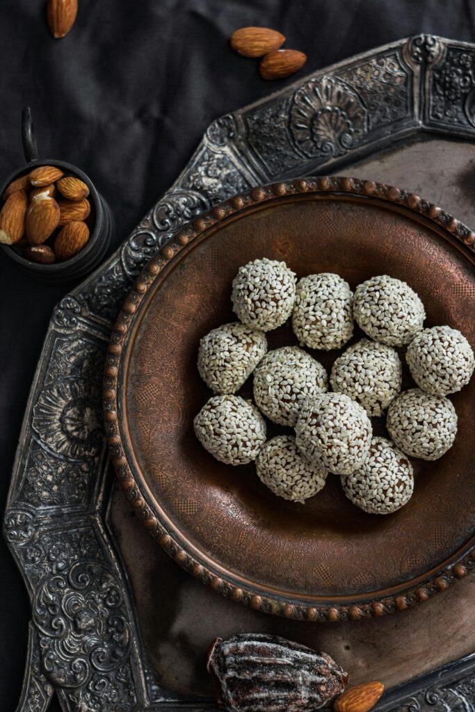 Keto Sesame Coconut Ladoo