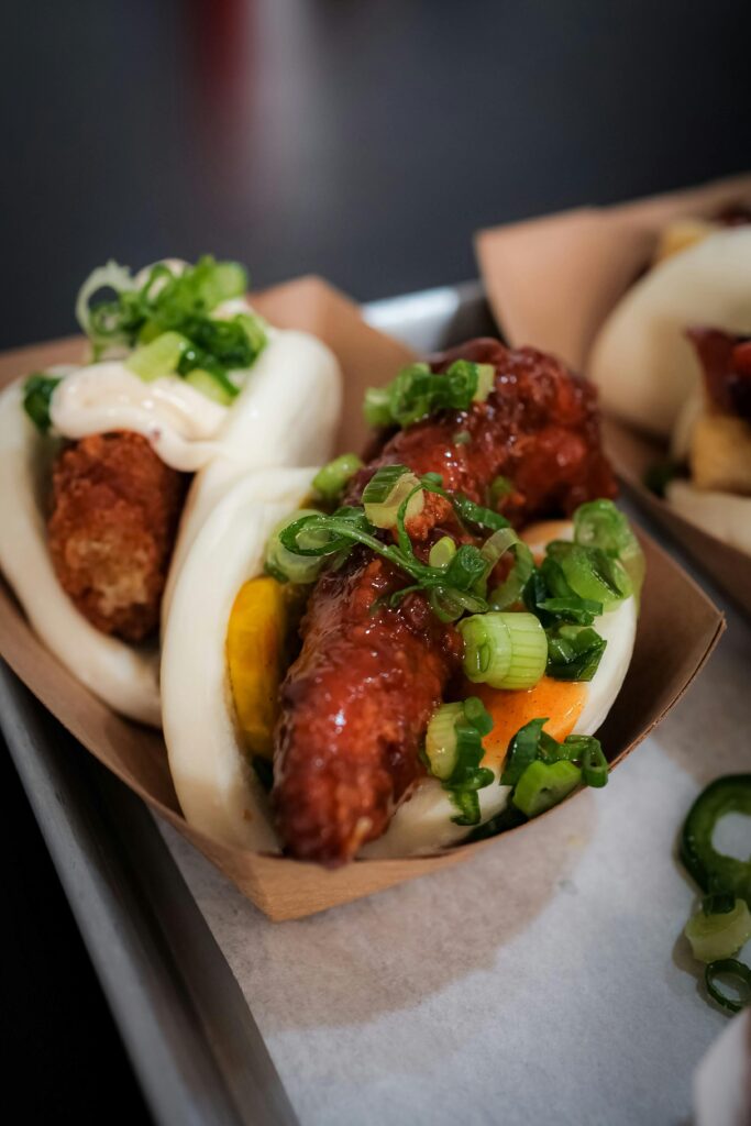 Keto Chicken Bao 