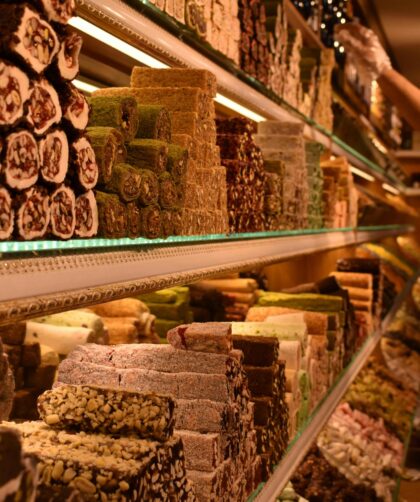 Parwal Mithai kept on shelf