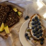 Mango Bread serves with mango slice