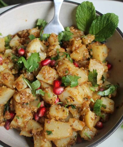 French Potato Salad in a bowl