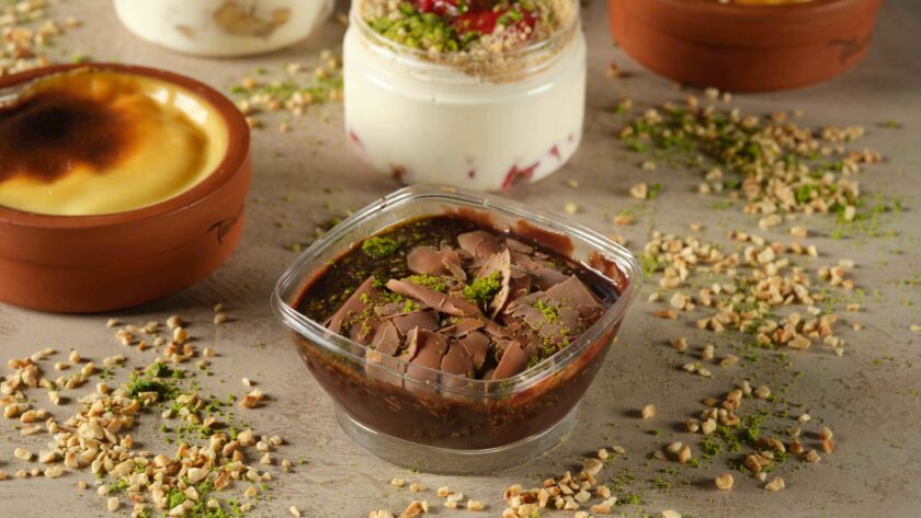 Sticky Date Pudding served in a Bowl