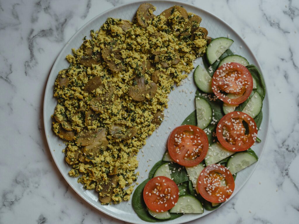 Vegan Couscous Salad with Feta