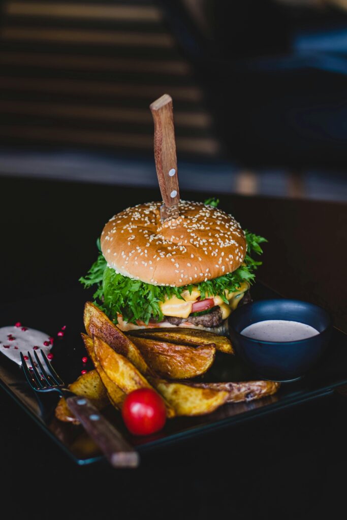 Salmon Wasabi Burgers