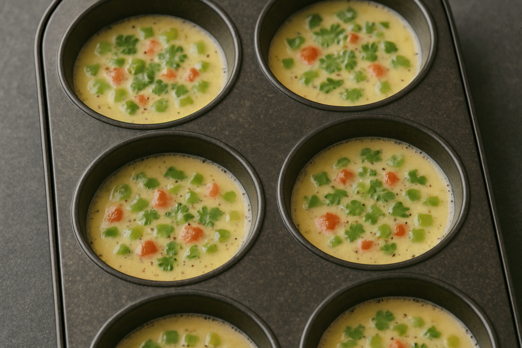 Masala Omelet Muffin