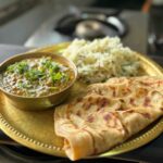 Chana Daal Paratha served on a plate