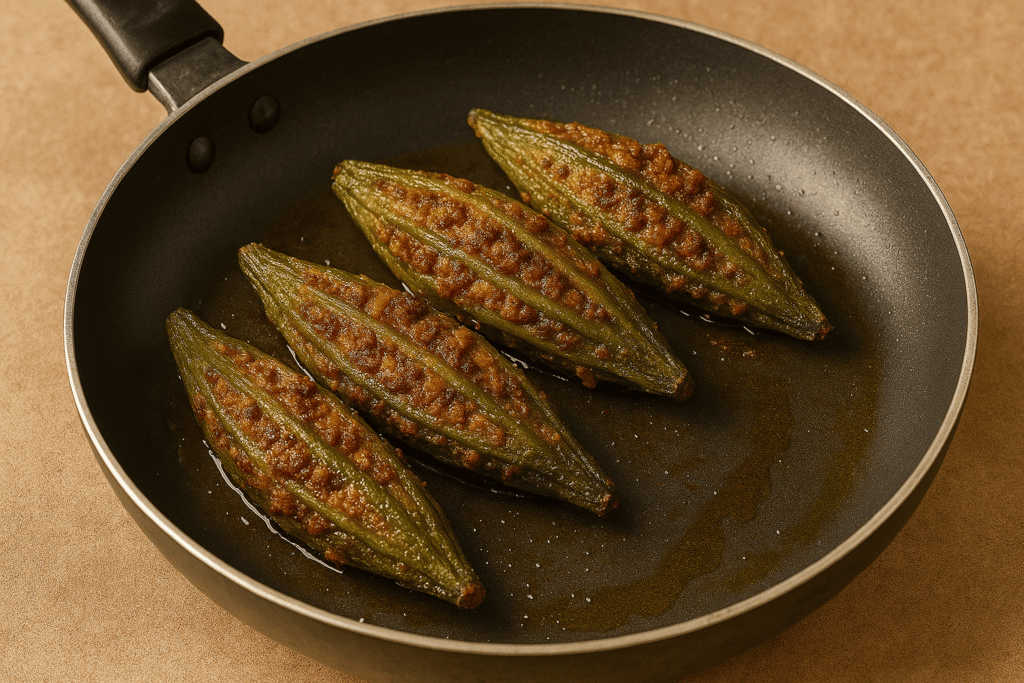 Masala Stuffed Karela