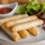 Maggie Spring Roll Served with Sauce