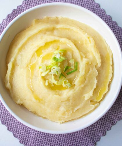 Bihari Aloo ka Chokha served in a bowl