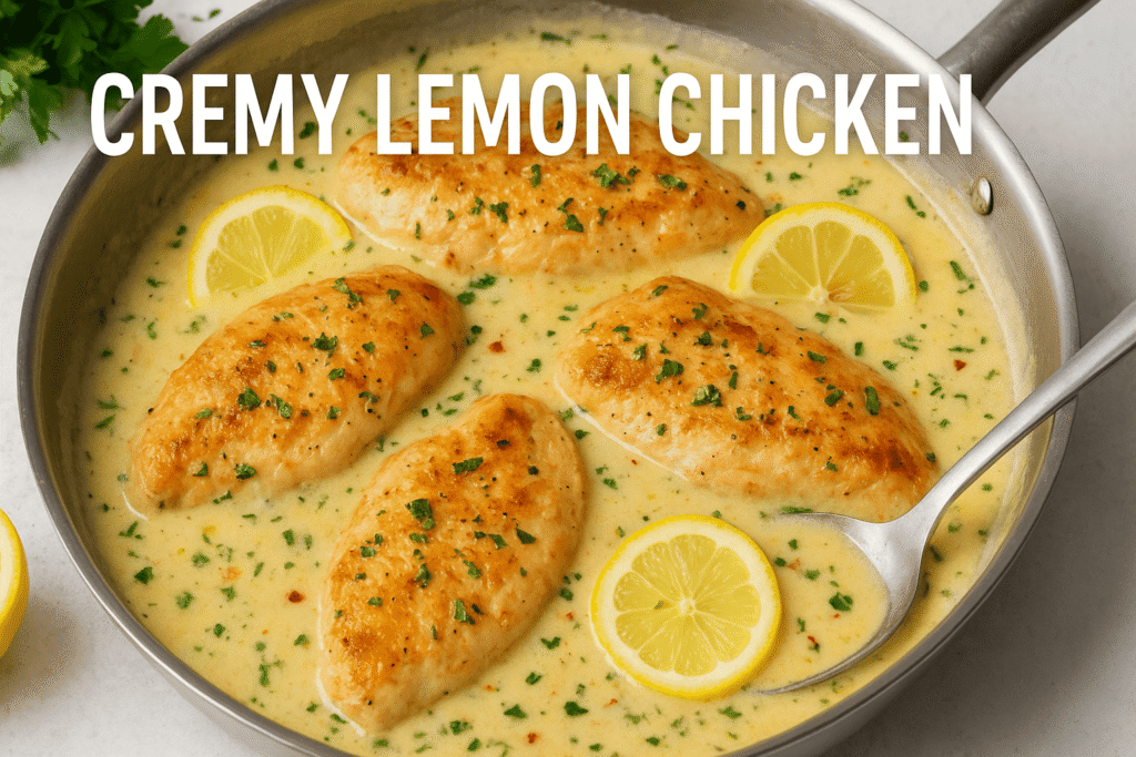 creamy lemon chicken