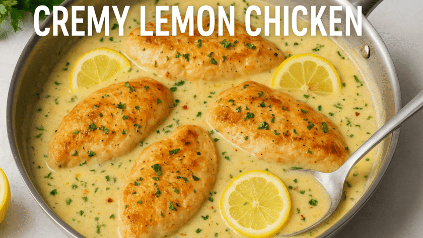 creamy lemon chicken